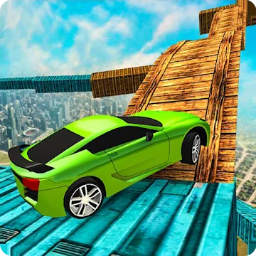 Impossible Tracks Stunt Car Racing Fun: Car Games MOD APK icon