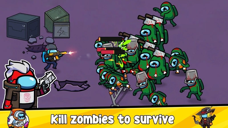 Impostors vs Zombies APK - screenshot 1