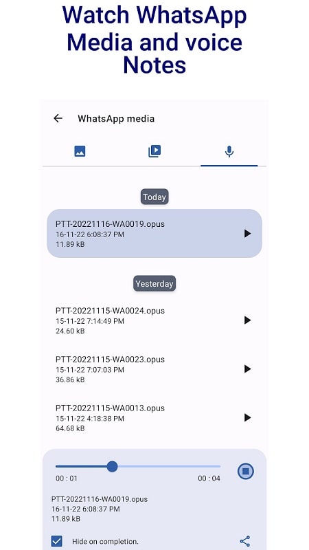 NoBlueTick APK - screenshot 4
