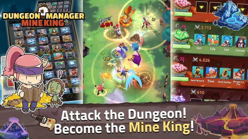 Dungeon Manager  Mine King APK - app icon