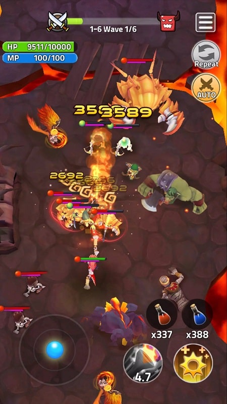 Dungeon Manager  Mine King APK - screenshot 5