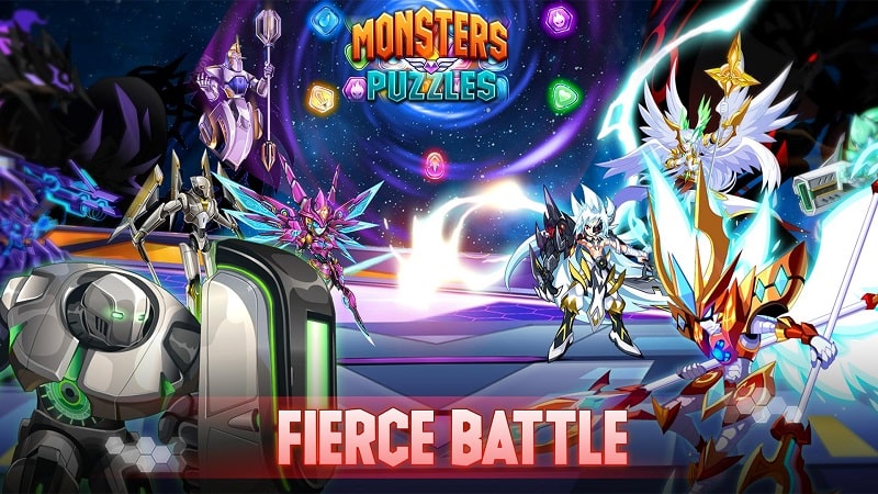 Monsters &amp; Puzzles God Battle APK - app icon