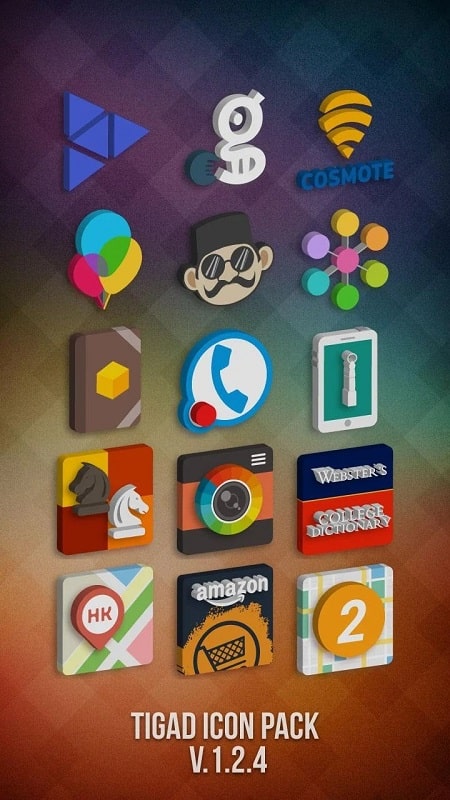 Tigad Pro Icon Pack APK - screenshot 2