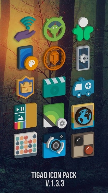 Tigad Pro Icon Pack APK - screenshot 4
