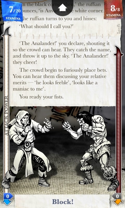 Sorcery! 2 APK - screenshot 3