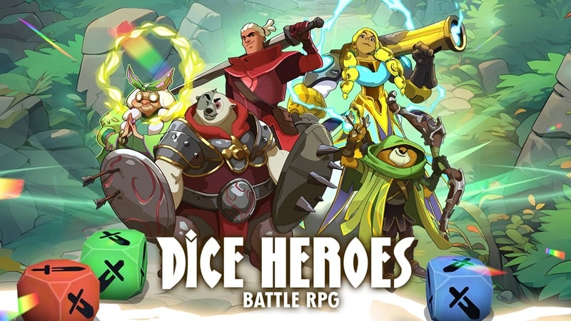 Dice Heroes – Battle RPG APK MOD APK icon