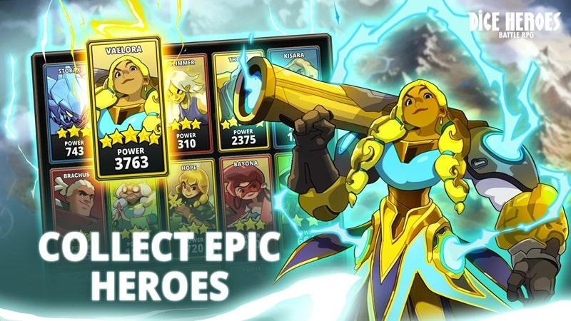 Dice Heroes – Battle RPG APK - screenshot 3