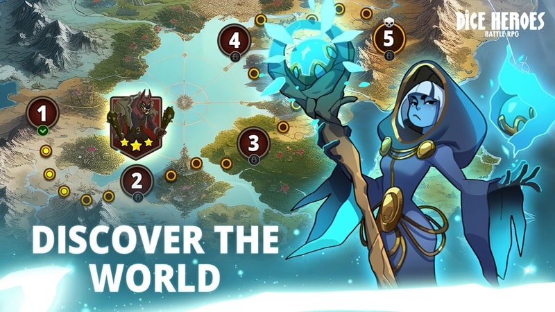 Dice Heroes – Battle RPG APK - screenshot 4