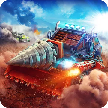 Crushed Cars 3D - Extreme car racing shooter MOD APK icon