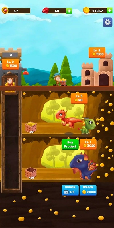 Dragon Paradise City Idle APK - screenshot 1