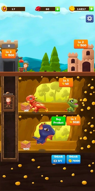 Dragon Paradise City Idle APK - screenshot 3