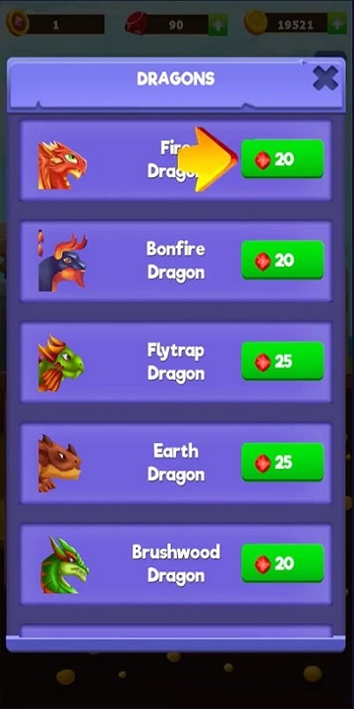 Dragon Paradise City Idle APK - screenshot 4