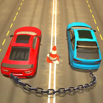 Chained Car Racing Games 3D MOD APK icon