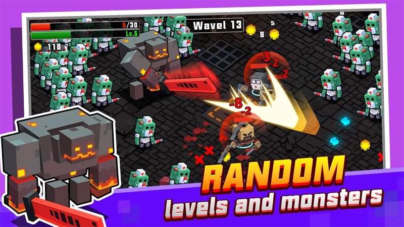 Pixel DungeonZombie Survive APK - screenshot 1