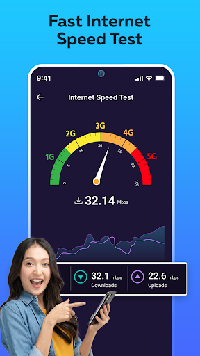 Speed Test & WiFi Analyzer App APK 1.0.24 for Android - screenshot 1