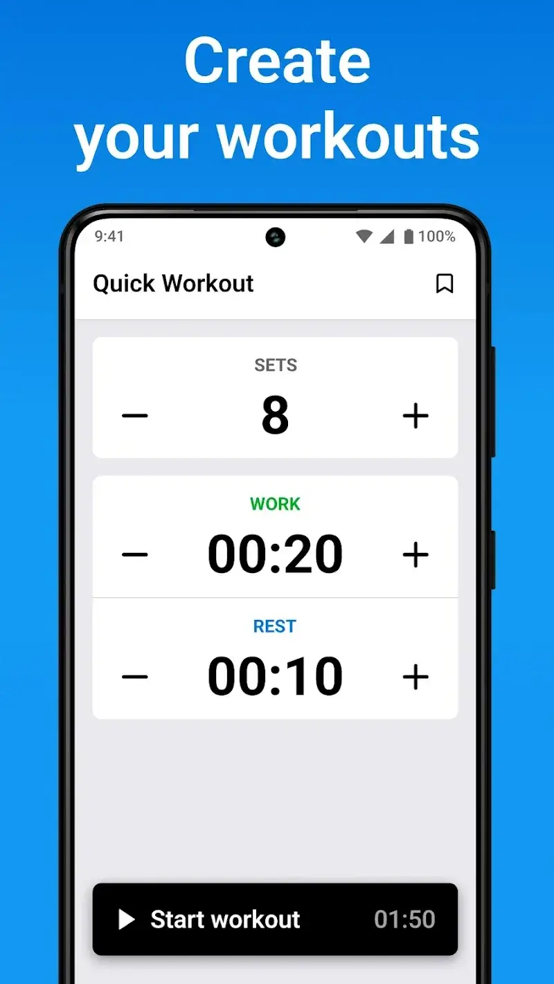 Interval Timer & Tabata Timer - screenshot 3
