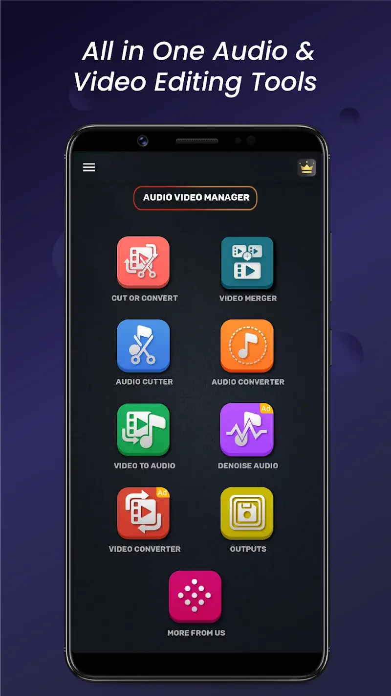 Audio Video Manager v17.2.0 APK MOD (Premium Unlocked) - screenshot 2