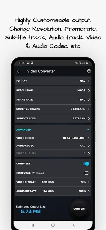 Video Converter, Compressor APK - screenshot 3