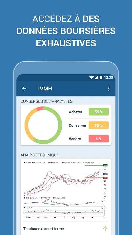 Investir, bourse et finance APK - screenshot 4