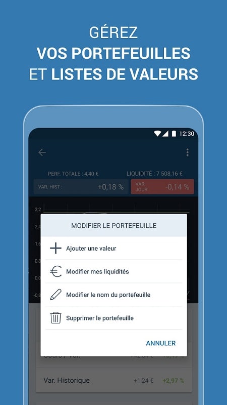Investir, bourse et finance APK - screenshot 5