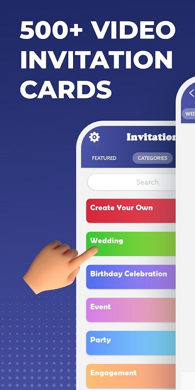 Video Invitation Maker APK - screenshot 1