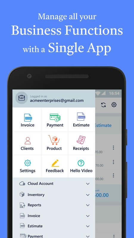 Simple Invoice Manager APK - screenshot 2