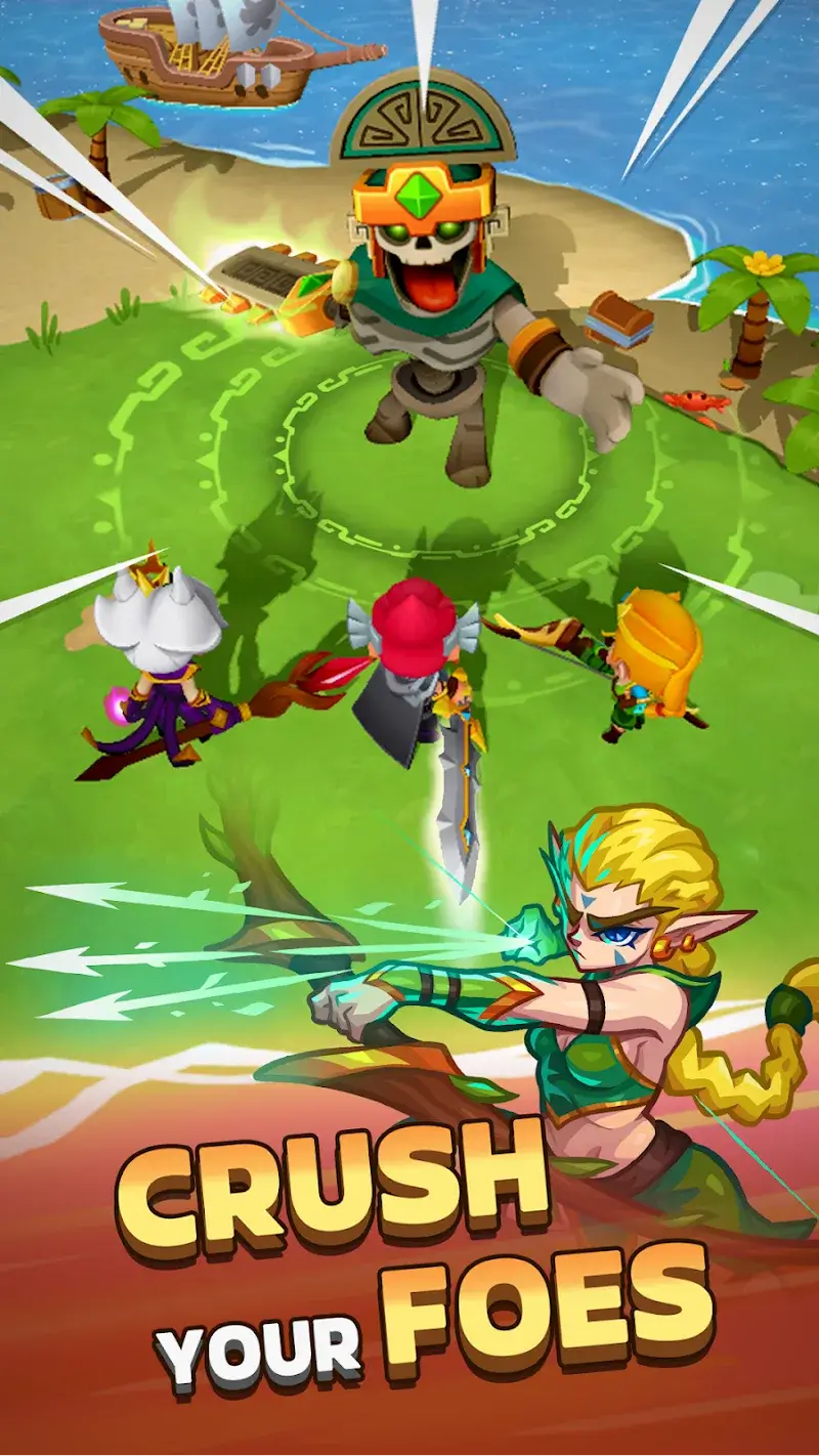 Epic Trio Roguelike Clash - screenshot 2