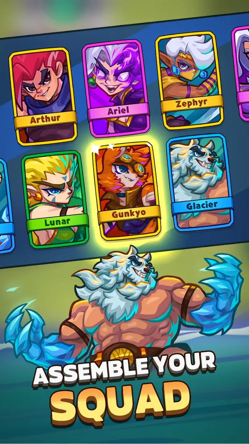 Epic Trio Roguelike Clash - screenshot 3