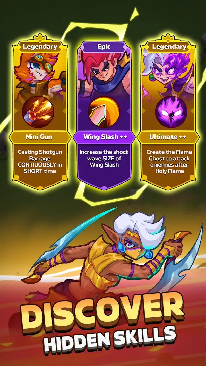 Epic Trio Roguelike Clash - screenshot 5