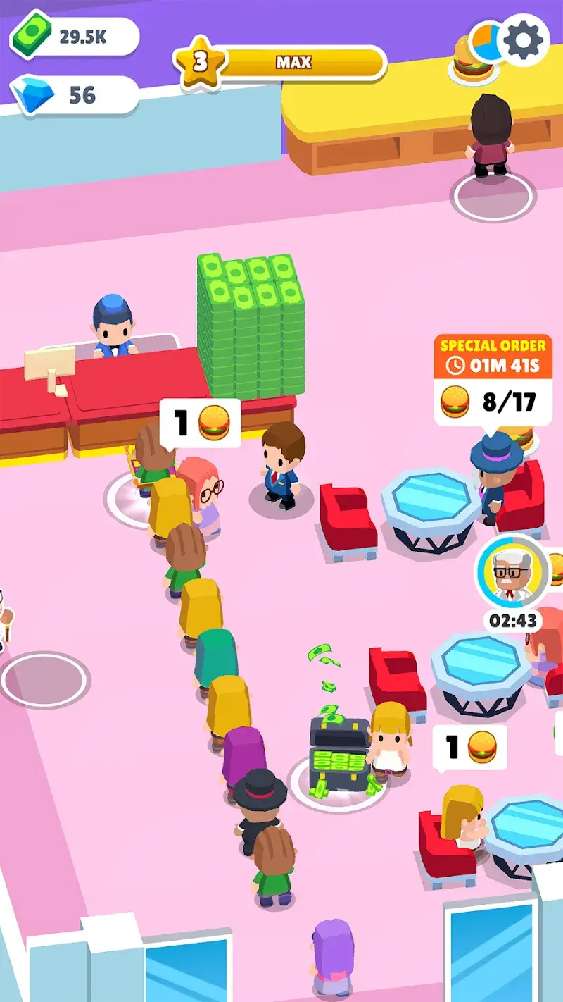 Dream Restaurant Tycoon Game - screenshot 1