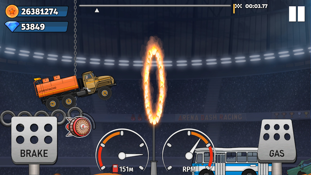 Hill Dash Racing: Russian Cars - screenshot 2