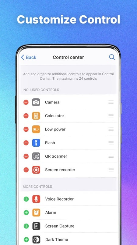 Control Center APK - screenshot 5