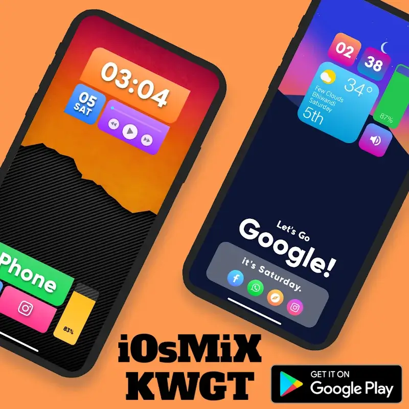 iOsMiX KWGT - screenshot 6