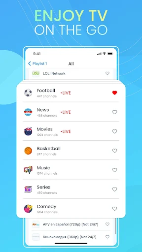 IPTV Smart Player Pro - screenshot 2