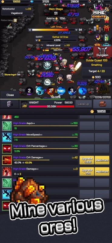Mine Knights APK - screenshot 1