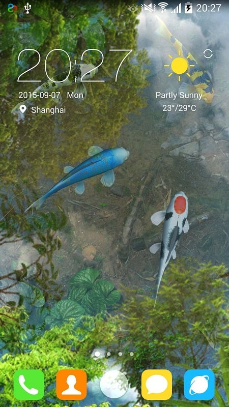 Water Garden Live Wallpaper - screenshot 3