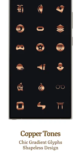 Bronze Copper Icon Pack - screenshot 3
