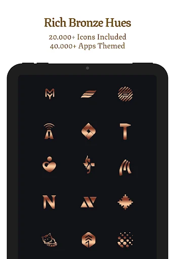 Bronze Copper Icon Pack - screenshot 6