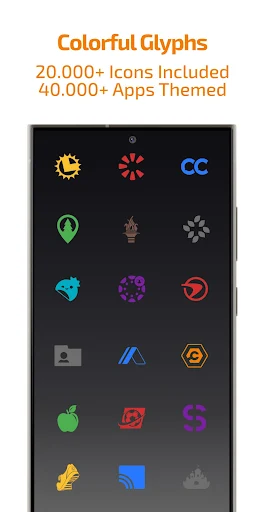 Colors Shapeless Icon Pack - screenshot 2