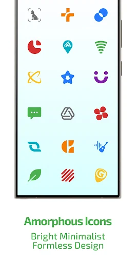 Colors Shapeless Icon Pack - screenshot 3