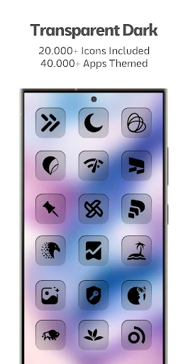 Eclipse Transparent Icon Pack - screenshot 2