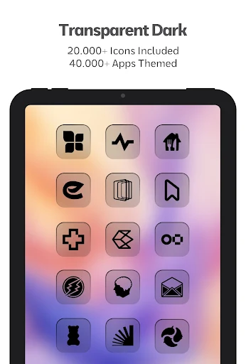Eclipse Transparent Icon Pack - screenshot 6