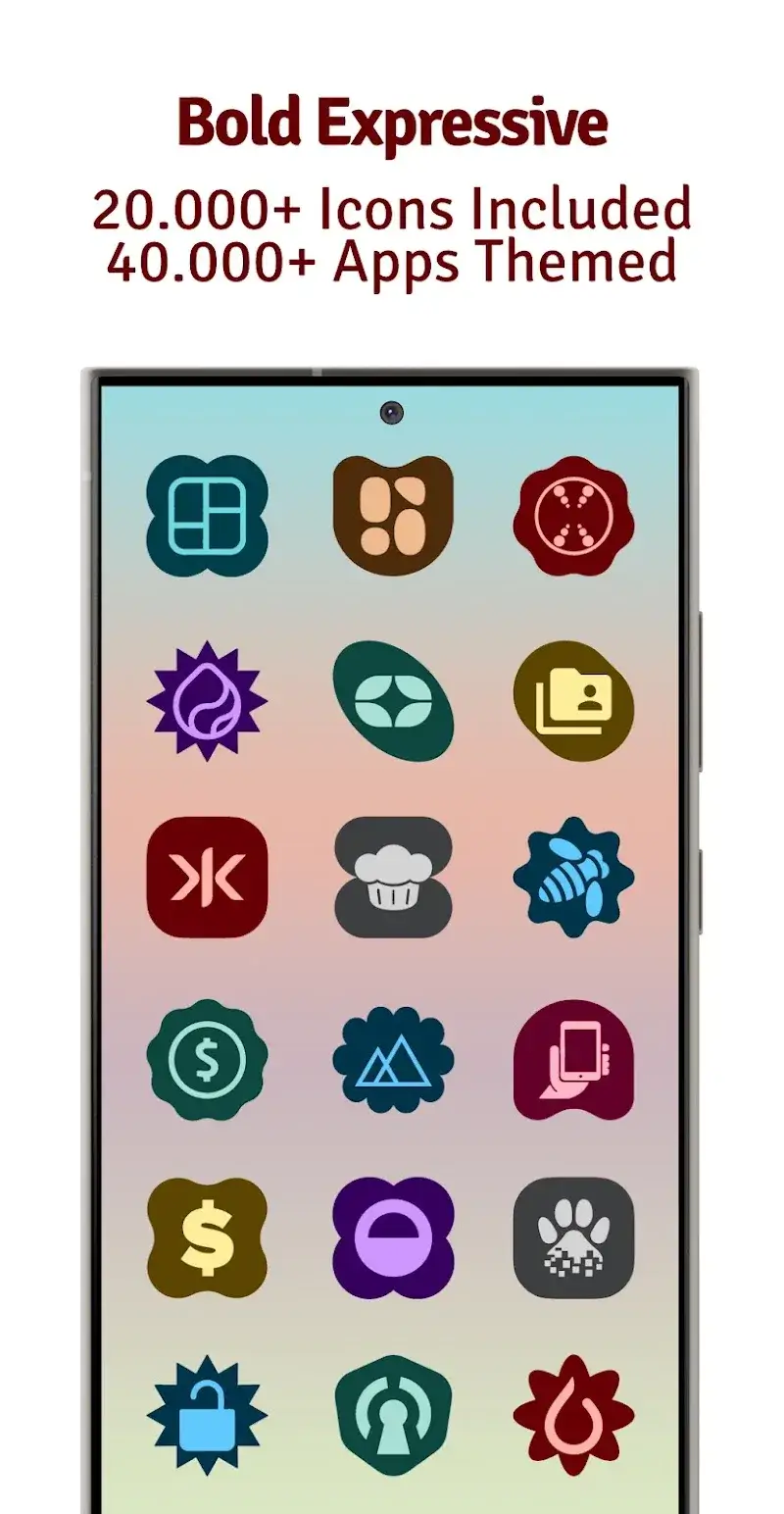 Expressive Night Icon Pack - screenshot 2
