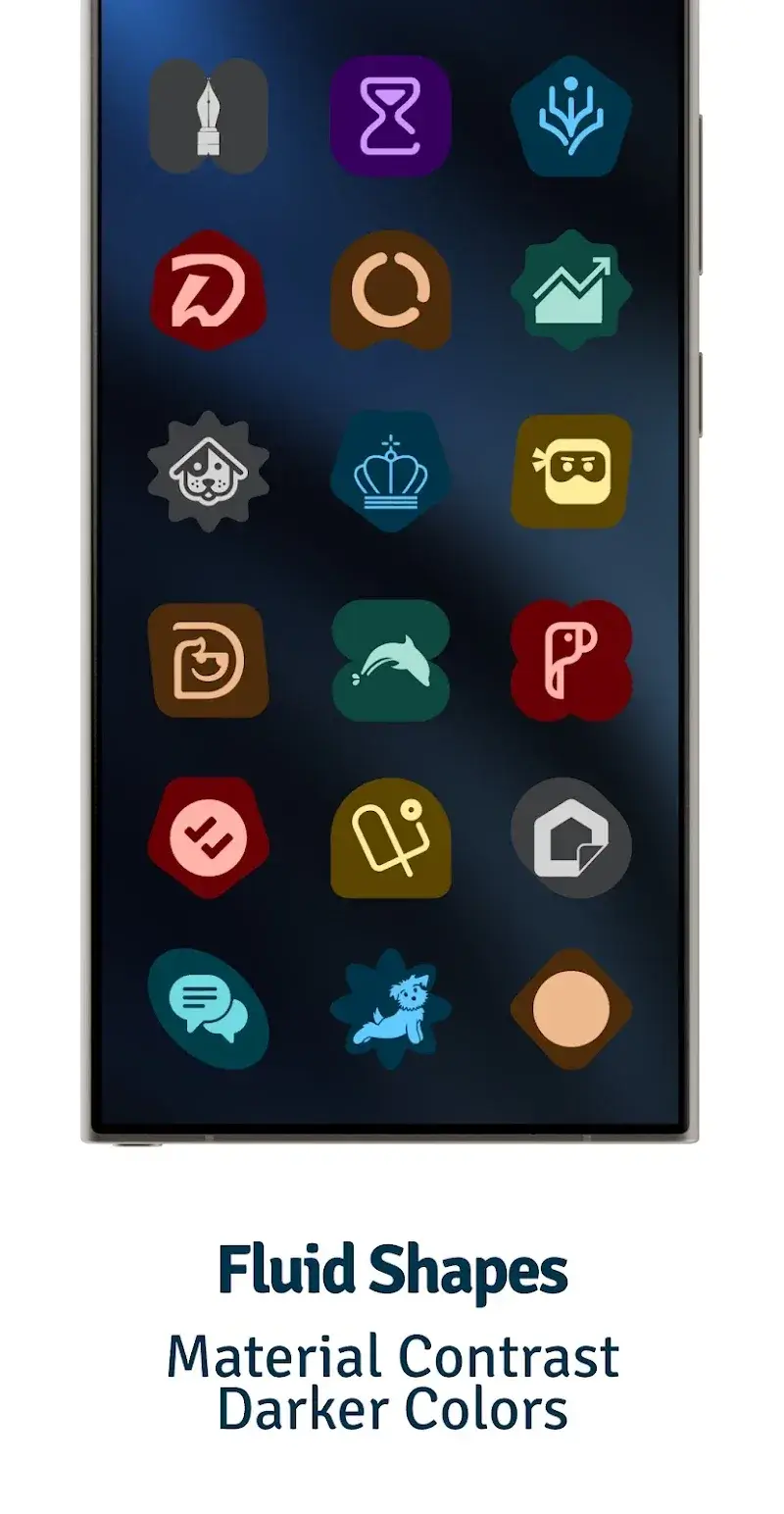 Expressive Night Icon Pack - screenshot 3