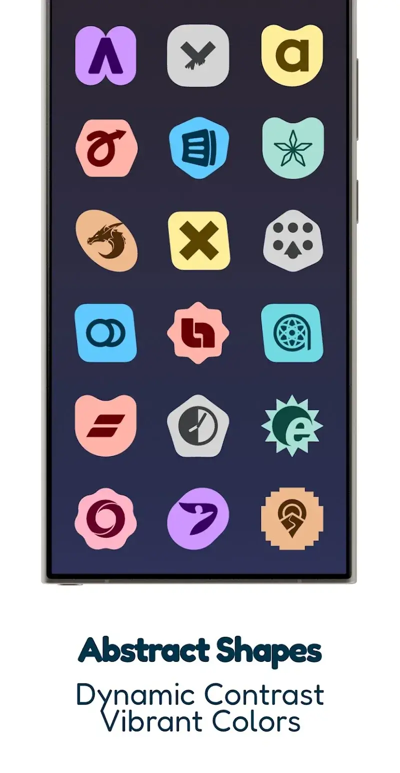 Expressive Shapes Icon Pack - screenshot 3