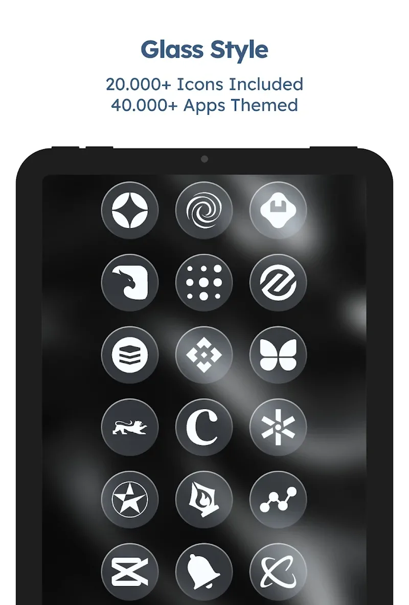 Glassy Round OS Icon Pack - screenshot 6
