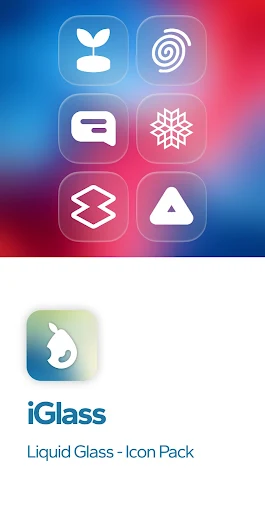 iGlass OS 26 Icon Pack - screenshot 1