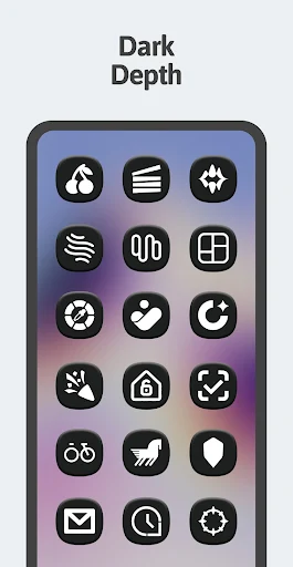 One 3D Dark Icon Pack - screenshot 4