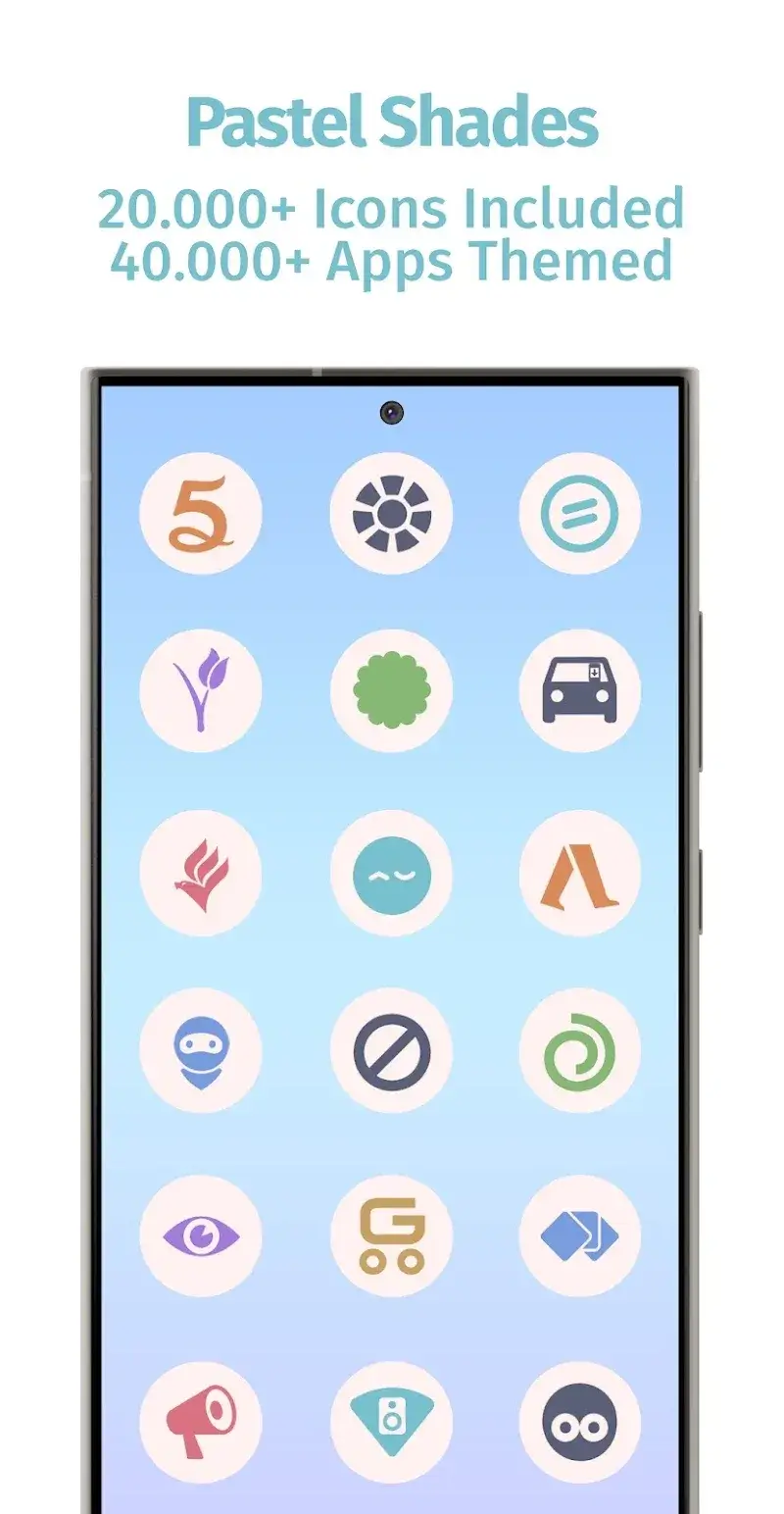 Pastel Light Icon Pack - screenshot 2