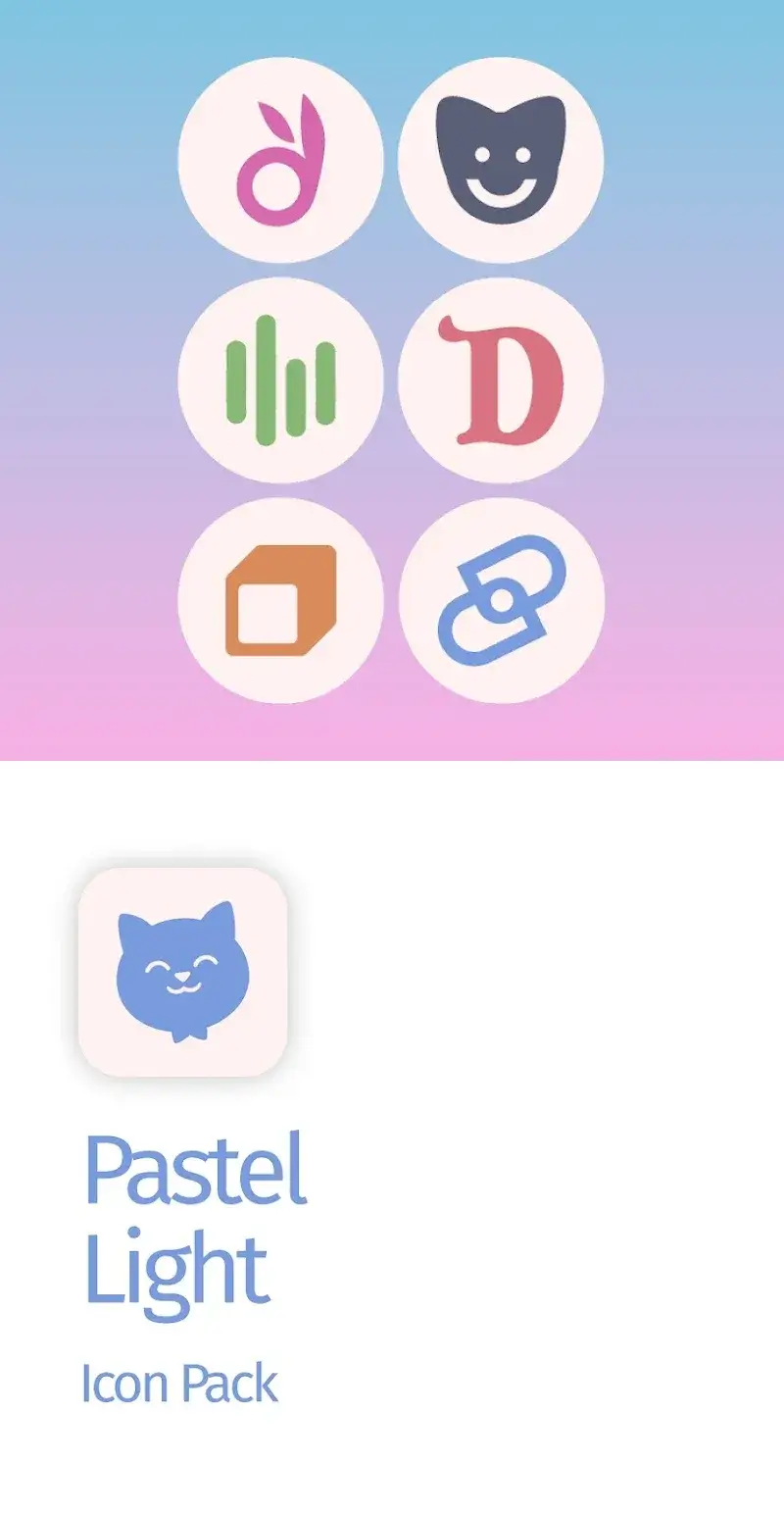 Pastel Light Icon Pack - screenshot 5